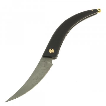 Складной нож Волна (сталь 95Х18, рукоять черный граб)