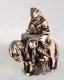 Подарочная статуэтка ручной работы "Похищение возлюбленной" обожженная глина