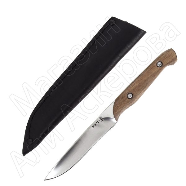 Кизлярский нож разделочный У-8М (сталь AUS-8, рукоять орех)