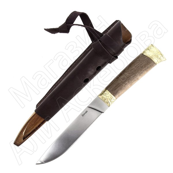 Кизлярский нож разделочный Бичак (сталь AUS-8, рукоять орех)