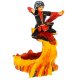 Подарочная статуэтка-пепельница ручной работы "Пламя" (обожженная глина)