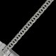 Серебряная цепь Бисмарк 65 см (ширина 0,7 см)