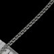 Серебряная цепь Бисмарк 70 см (ширина 0,6 см)