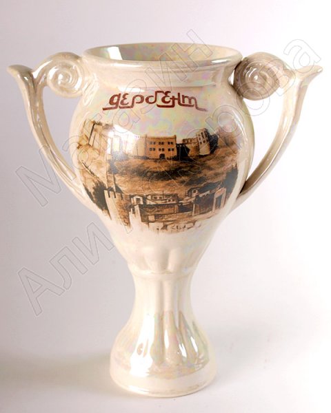 Глиняная ваза-кубок "Дербент"